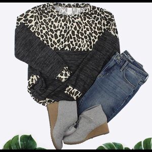 Leopard Color Block